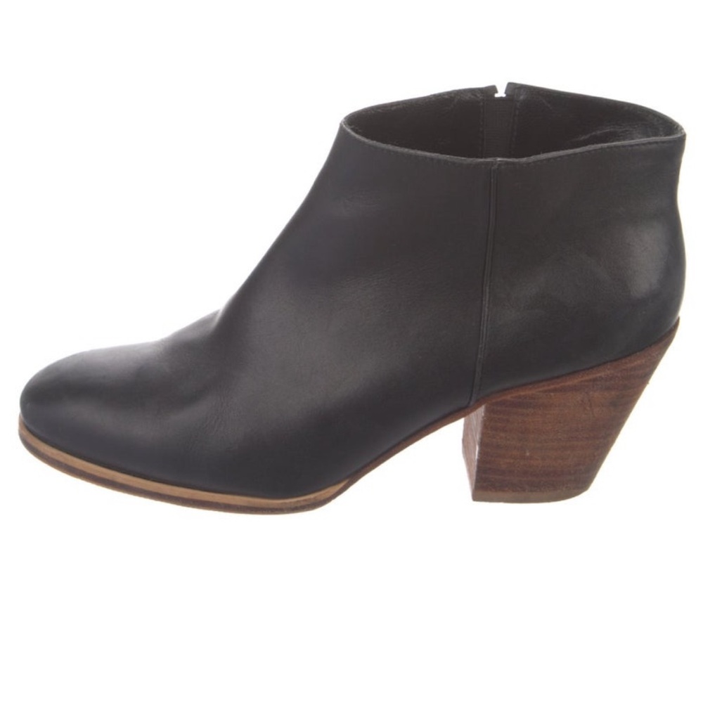 Rachel Comey Leather Ankle Boots - Black - Size 8.5